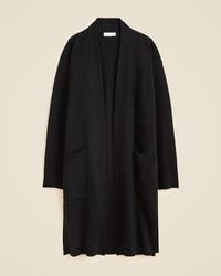 J.Crew - Long Sweater Blazer With Side Slits - Lyst