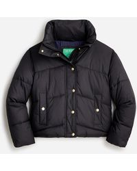 J.Crew Limited-edition Cropped Puffer Jacket - Black