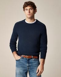 J.Crew - Heritage Cotton Crewneck Sweater - Lyst