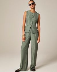 J.Crew - Petite Essential Wide-Leg Pant - Lyst