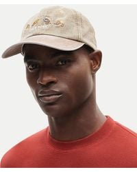 J.Crew - Embroidered Washed Cotton Baseball Cap - Lyst