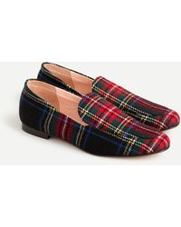 j crew cecile smoking slippers