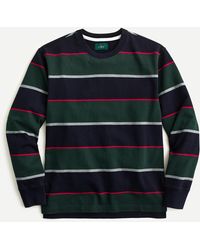 J.Crew Cotton 1984 Rugby Shirt In Charles Vertical Stripe in Red for