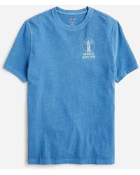 J.Crew - Vintage-Wash Cotton Harbor Light Graphic T-Shirt - Lyst