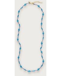 J.Crew - Sea Glass Beaded Necklace - Lyst
