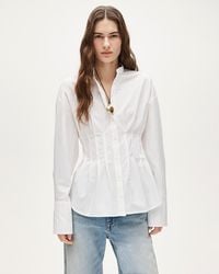 J.Crew - Cinched-Waist Shirt - Lyst