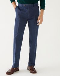 J.Crew - Garment-Dyed Cotton-Linen Blend Chino Suit Pant - Lyst