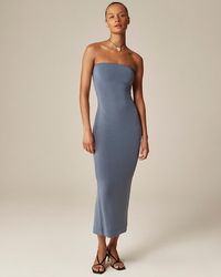 J.Crew - Rouje X Cinéma Strapless Midi Dress - Lyst