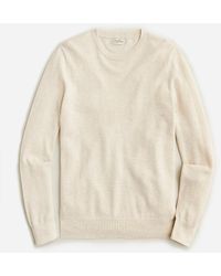 J.Crew - Cotton Piqué-Stitch Crewneck Sweater - Lyst