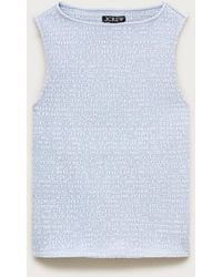 J.Crew - Smocked Shell Tank Top - Lyst