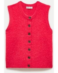 J.Crew - Button-Front Vest - Lyst