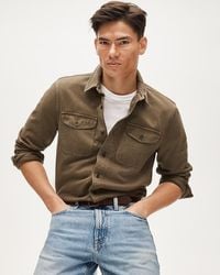 J.Crew - Herringbone Workshirt - Lyst