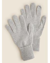 J.Crew - Cashmere Tech-Touch Gloves - Lyst