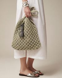 J.Crew - Cadiz Hand-Knotted Rope Tote - Lyst