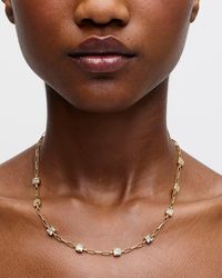 J.Crew - Square Station Necklace - Lyst