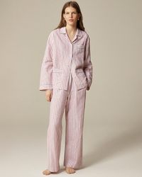 J.Crew - Long-Sleeve Pajama Pant Set - Lyst