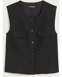 J.Crew - Crewneck Vest - Lyst