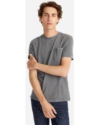 J.Crew - Slim Broken-In Pocket Crewneck T-Shirt - Lyst