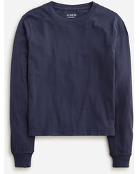 J.Crew - Vintage Jersey Long-Sleeve T-Shirt - Lyst