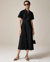 J.Crew - Zip-Up Shirt-Dress - Lyst