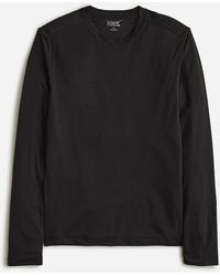J.Crew - Tall Long-Sleeve Performance T-Shirt With Coolmax Technology - Lyst