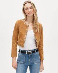 J.Crew - Collection Cropped Grommet Lady Jacket - Lyst