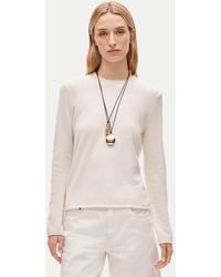 J.Crew - Rolled Cashmere Long-Sleeve Sweater - Lyst