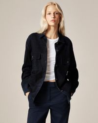 J.Crew - Alex Eagle X Oversized Suede Shirt - Lyst