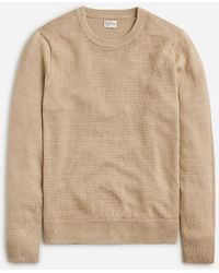 J.Crew - Linen Crewneck Sweater - Lyst