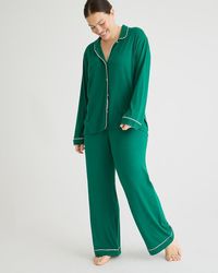 J.Crew - Eco Dreamiest Long-Sleeve Pajama Set - Lyst
