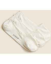 J.Crew - No-Show Socks Three-Pack - Lyst