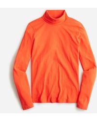 Womens Slit-cuff Cashmere Roll-neck Sweater Orange MATCHESFASHION Women Clothing Sweaters Turtlenecks 