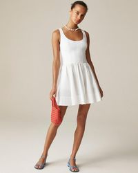 J.Crew - Fit-And-Flare Mini Dress - Lyst