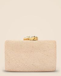 J.Crew - Jen Straw Clutch - Lyst