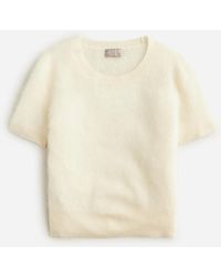 J.Crew - Brushed Cashmere T-Shirt - Lyst