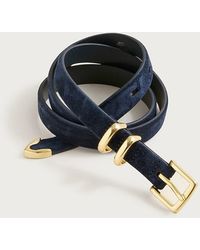 J.Crew - Thin Suede Belt - Lyst