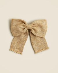 J.Crew - Canvas Bow Hair Clip - Lyst
