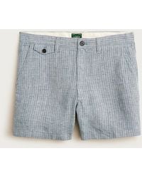J.Crew - "5" Linen Short" - Lyst