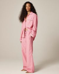 J.Crew - Long-Sleeve Pajama Pant Set - Lyst