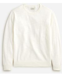 J.Crew - Cotton-Blend Crewneck Sweater - Lyst