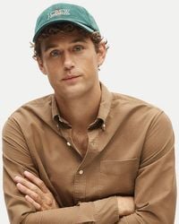 J.Crew - Cotton Canvas Outfitters Logo Baseball Cap - Lyst