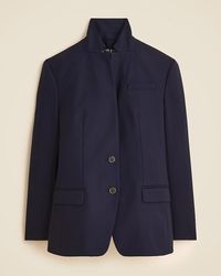 J.Crew - Standing Collar Blazer - Lyst