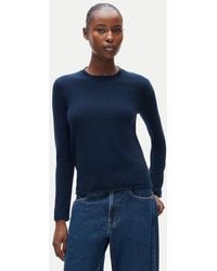 J.Crew - Rolled Cashmere Long-Sleeve Sweater - Lyst
