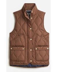 J.Crew - New Quilted Excursion Vest - Lyst