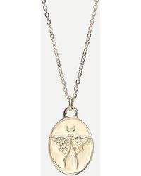 J.Crew - Talon Jewelry Dusk To Dawn Luna Moth Pendant Necklace - Lyst