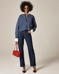 J.Crew - Étienne Cropped Button-Up Shirt - Lyst
