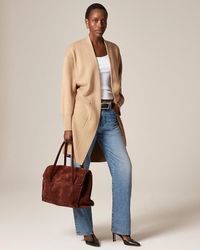 J.Crew - Long Sweater Blazer With Side Slits - Lyst