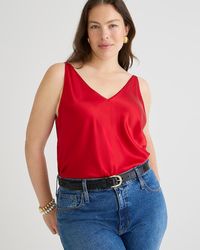 J.Crew - Carrie V-Neck Camisole - Lyst