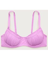 J.Crew - Ruched Underwire Bikini Top - Lyst
