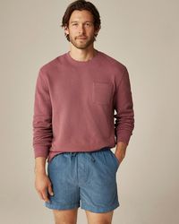 J.Crew - Long-Sleeve Macropiqué Cotton T-Shirt - Lyst